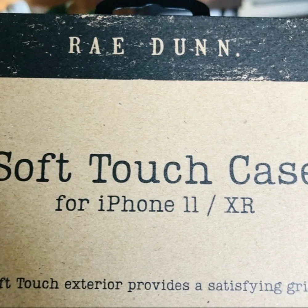 Rae Dunn “Text Me” iPhone 11 / XR Case Pink White NWT